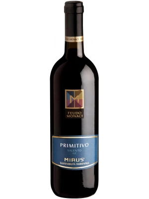 Вино Feudo Monaci, Mirus Primitivo, Salento IGT 2016, 0.75 л