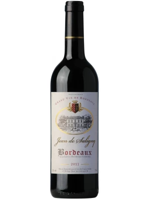 Вино Jean de Saligny, Bordeaux AOC Rouge 2011, 0.75 л
