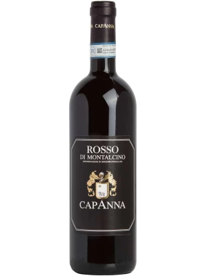 Вино Capanna, Rosso di Montalcino, Tuscany DOC 2015, 0.75 л