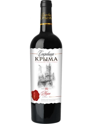 Вино Сокровища Крыма Мерло 0.75 л