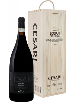 Вино Gerardo Cesari, Bosan Amarone della Valpolicella Classico Riserva DOC, wooden box 2010, 1.5 л