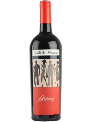 Вино Feudi del Pisciotto, Brioni Frappato, Sicilia IGT 2016, 0.75 л