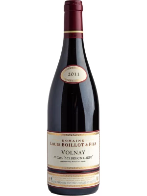 Вино Domaine Louis Boillot & Fils, Volnay 1er Cru Les Brouillards AOC 2011, 0.75 л