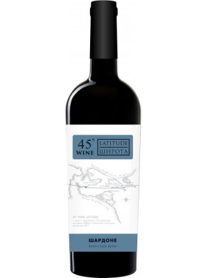 Вино Wine Latitude 45 Chardonnay 0.75 л