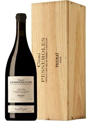 Вино Mas Martinet, Cami Pesseroles, Priorat DOQ, wooden box 2011, 1.5 л