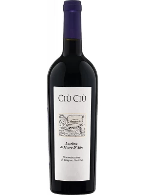 Вино Ciu Ciu, Lacrima di Morro d'Alba DOP 2017, 0.75 л