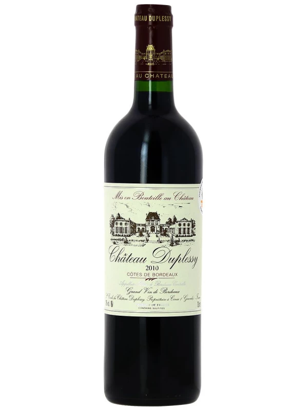 Chateau Duplessy, Premieres Cotes de Bordeaux AOC