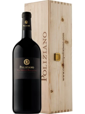 Вино Poliziano, Nobile di Montepulciano DOCG, wooden box 2014, 1.5 л