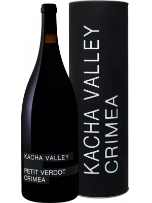 Вино Kacha Valley Petit Verdot, gift tube 2020, 1.5 л