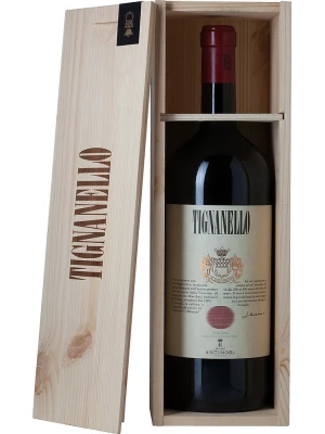 Вино Antinori, Tignanello, Toscana IGT, wooden box 2001, 1.5 л