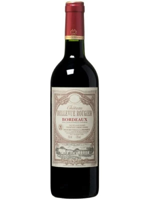 Вино Chateau Bellevue Rougier, Bordeaux AOC 0.75 л