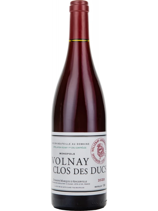 Domaine Marquis d'Angerville, Volnay 1-er Cru Clos des Ducs AOC