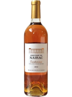 Вино Esquisse de Nairac, Sauternes AOP 2010, 0.75 л