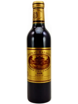 Вино Chateau Batailley, Pauillac AOC Grand Cru Classe 2006, 0.375 л