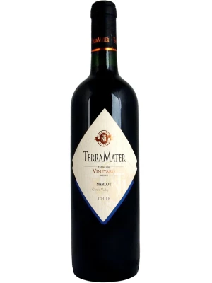 Вино TerraMater, Vineyard Merlot 2015, 0.75 л