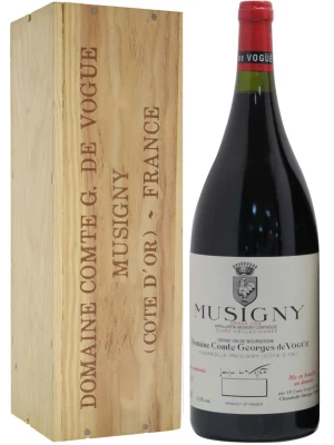 Вино Domaine Comte Georges de Vogue, Musigny Grand Cru AOC Cuvee Vieilles Vignes wooden box 2015, 1.5 л