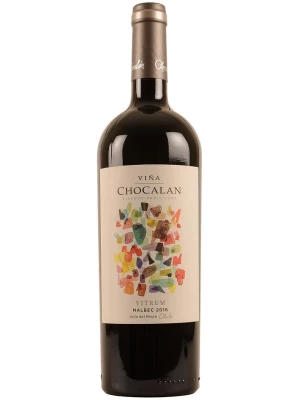 Вино Vina Chocalan, Vitrum Malbec 2015, 0.75 л