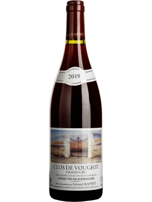 Вино Gerard Raphet, Clos de Vougeot Grand Cru AOC 2019, 0.75 л