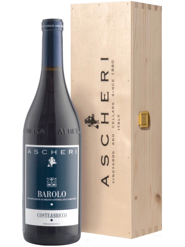 Matteo Ascheri, Barolo Coste & Bricco DOCG, wooden box