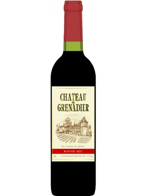 Вино Chateau de Grenadier Rouge Sec 0.7 л