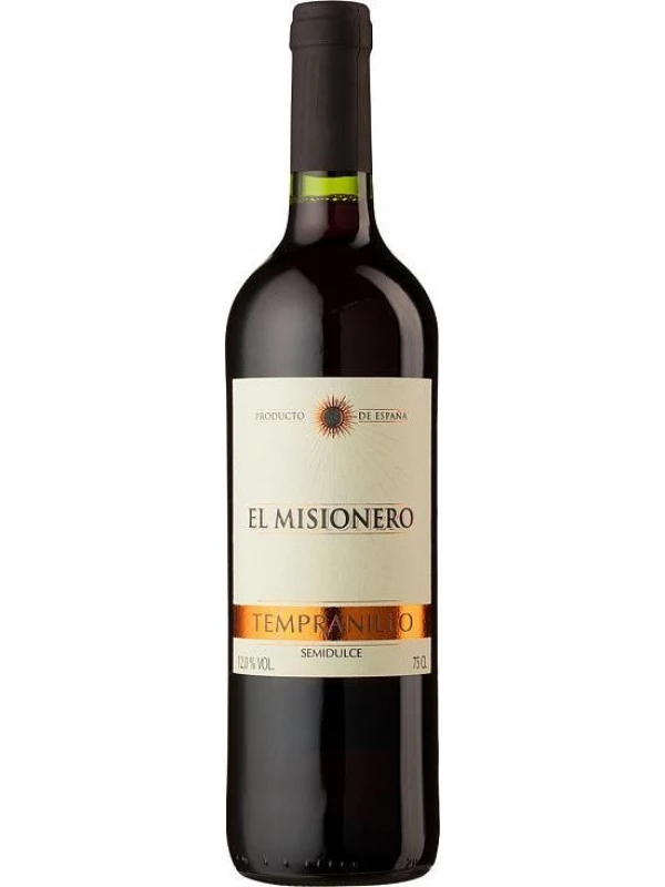 El Misionero Tempranillo Semidulce, La Mancha DO