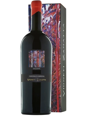 Вино Vigneti Zanatta, Salana Cannonau di Sardegna DOC, gift box 1.5 л