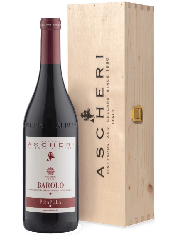 Matteo Ascheri, Barolo Pisapola DOCG, wooden box