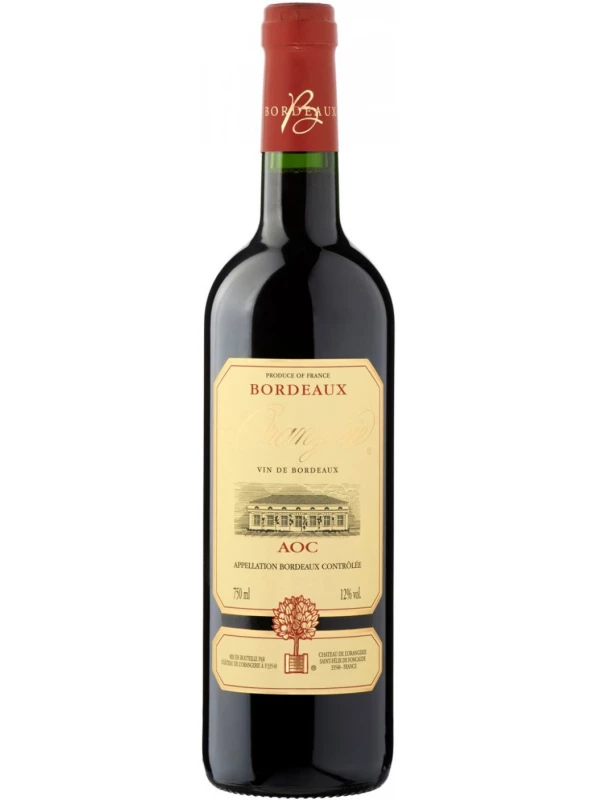 Chateau de l'Orangerie, Bordeaux Rouge AOC