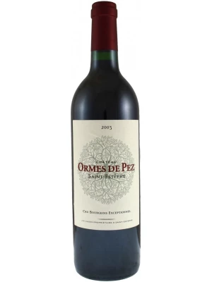 Вино Chateau les Ormes de Pez, Saint-Estephe AOC 2003, 0.75 л