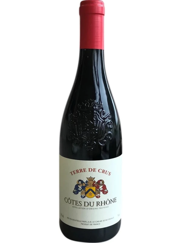 Terre de Crus Rouge, Cotes du Rhone AOP