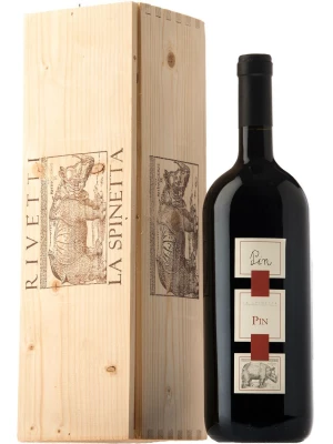 Вино La Spinetta, Pin, Monferrato Rosso DOC, wooden box 2006, 1.5 л