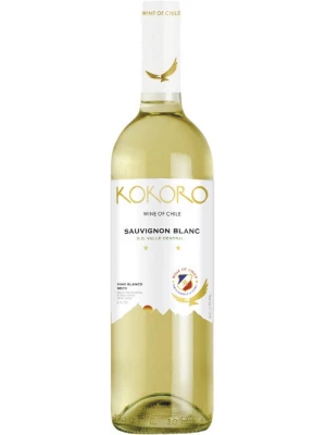 Вино Kokoro Sauvignon Blanc Seco, Valle Central DO 2021, 0.75 л