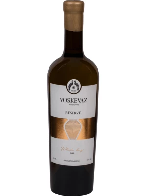 Вино Voskevaz Reserve White 2018, 0.75 л