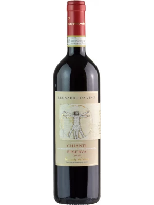 Вино Leonardo da Vinci Chianti Riserva DOCG 2019, 0.75 л