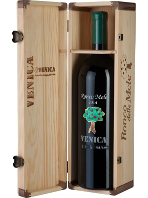Вино Venica & Venica, Sauvignon Collio DOC Ronco delle Mele, wooden box 2018, 3 л