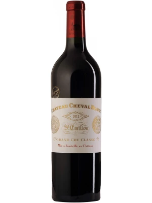 Вино Chateau Cheval Blanc, St-Emilion AOC 1-er Grand Cru Classe 2011, 0.75 л
