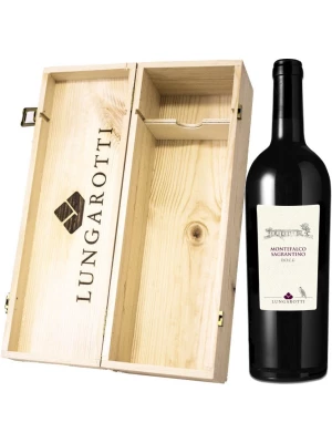 Вино Lungarotti, Montefalco Sagrantino DOCG, wooden box 2019, 1.5 л