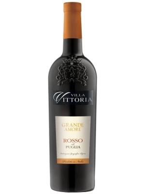 Вино Villa Vittoria, Grande Amore Rosso, Puglia IGT 0.75 л