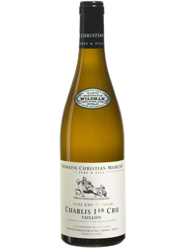 Christian Moreau Pere et Fils, Chablis 1-er Cru Vaillon Cuvee Guy Moreau AOC