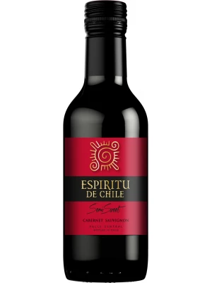 Вино Espiritu de Chile Cabernet Sauvignon Semi-Sweet, Valle Central DO 0.187 л