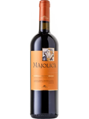 Вино Podere Castorani, Majolica Montepulciano d'Abruzzo DOC 2018, 0.75 л