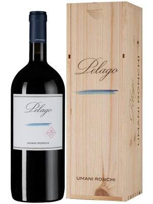 Вино Pelago, Marche Rosso IGT wooden box 2015, 1.5 л