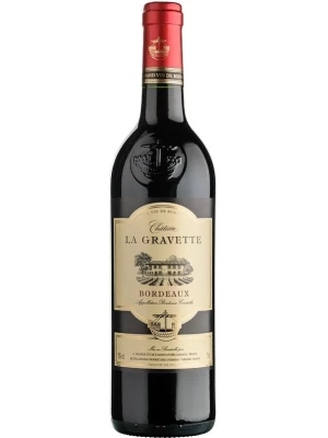 Вино Chateau La Gravette, Bordeaux AOC 2013, 0.75 л