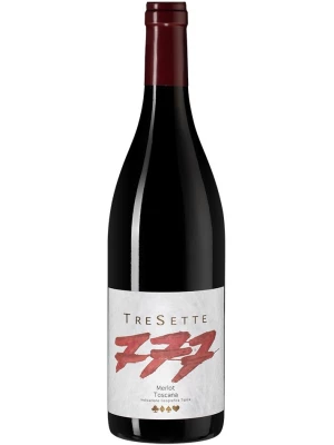 Вино Riecine, TreSette Merlot, Toscana IGT 2017, 0.75 л