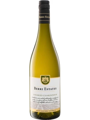 Вино Berri Estates, Unoaked Chardonnay 0.75 л