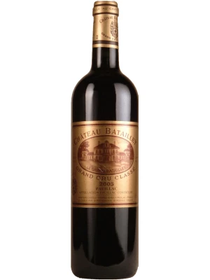 Вино Chateau Batailley, Pauillac AOC Grand Cru Classe 2005, 0.75 л