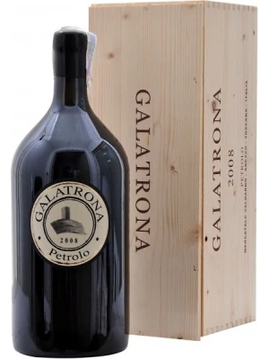Вино Galatrona, Toscana IGT, wooden box 2008, 6 л
