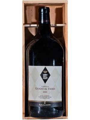 Вино Guado Al Tasso, Bolgheri Superiore DOC, wooden box 2000, 3 л
