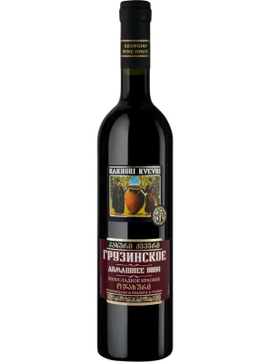 Вино Georgian Wine House, Kakhuri Kvevri Domashnee Red Semi-Sweet 0.7 л