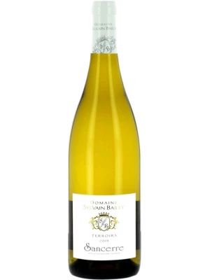 Вино Domaine Sylvain Bailly, Terroirs Sancerre Blanc AOC 2020, 0.75 л